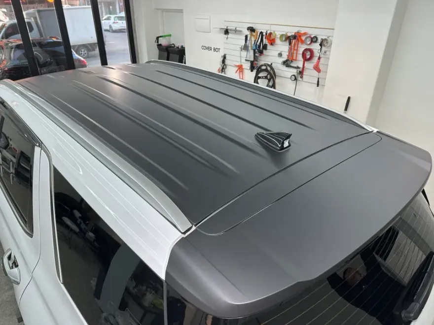 Hyundai Palisade LX2のカーラッピング事例|費用目安・仕上がり 施工写真 2-3