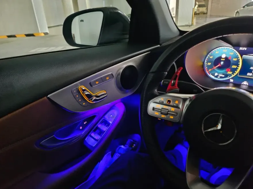 Mercedes-Benz C-Class W205 ambient lighting - Mercedes-Benz C-Class W205 Ambient Lighting Review photo 3