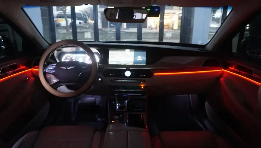 Genesis EQ900 ambient lighting - Genesis EQ900 Ambient Lighting Review: Cost & Results photo 4