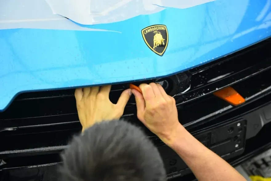 Lamborghini UrusのPPF施工事例|費用目安と仕上がり 施工写真 3-1