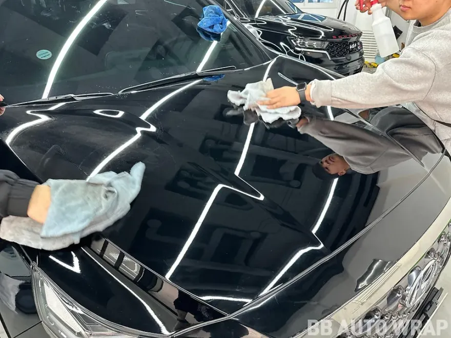 Hyundai Santa Fe TMのPPF施工事例|費用目安と仕上がり 施工写真 1-3