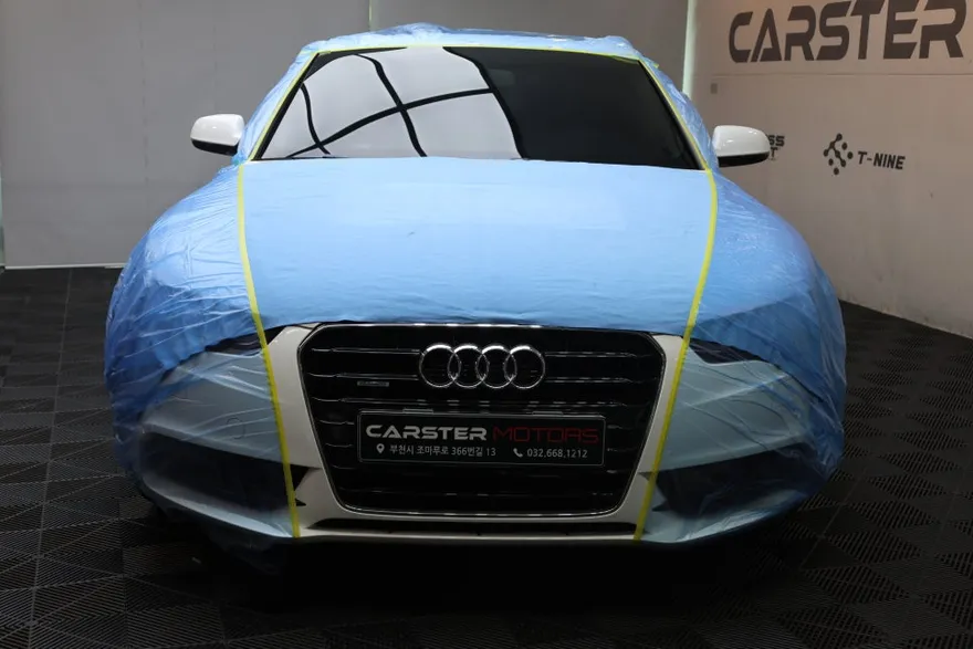 Audi A5のカーフィルム施工事例｜熱遮断とプライバシー保護 施工写真 2-3