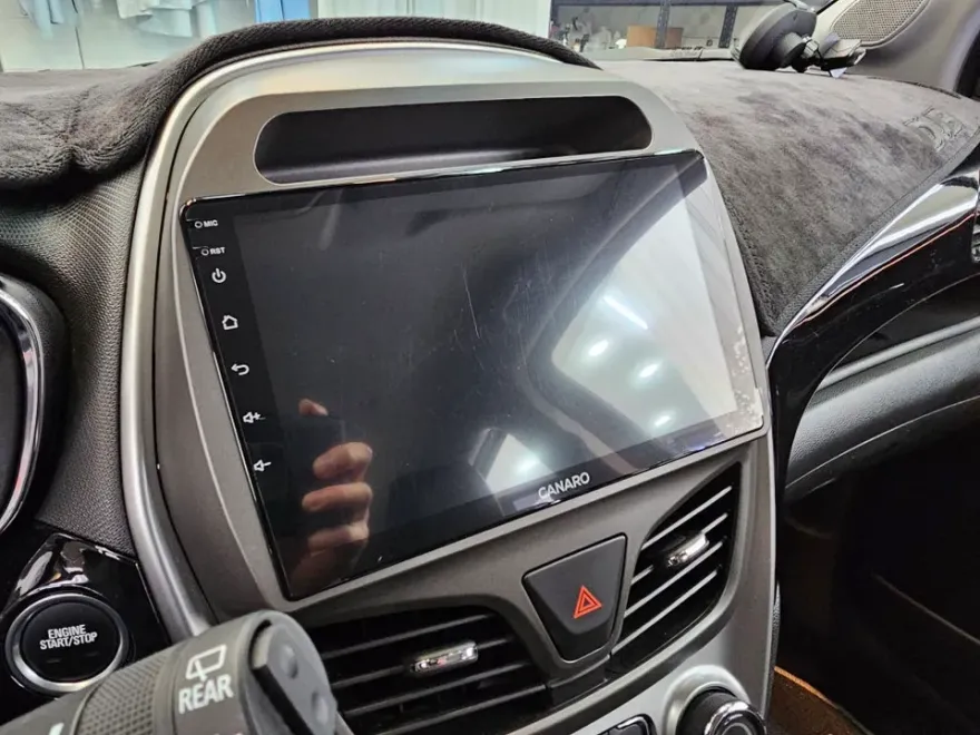 Chevrolet The Next SparkのAndroid Auto・CarPlay取付事例 施工写真 4-1