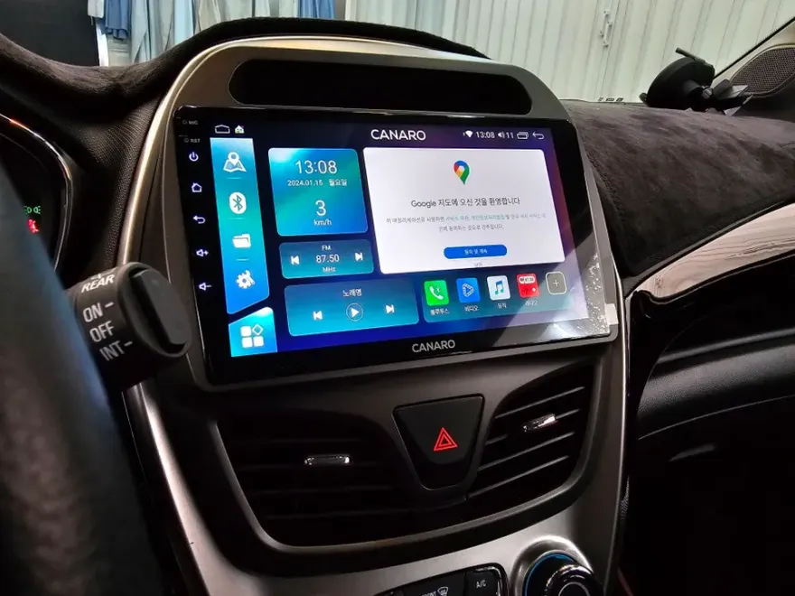 Chevrolet The Next SparkのAndroid Auto・CarPlay取付事例 施工写真 1-2