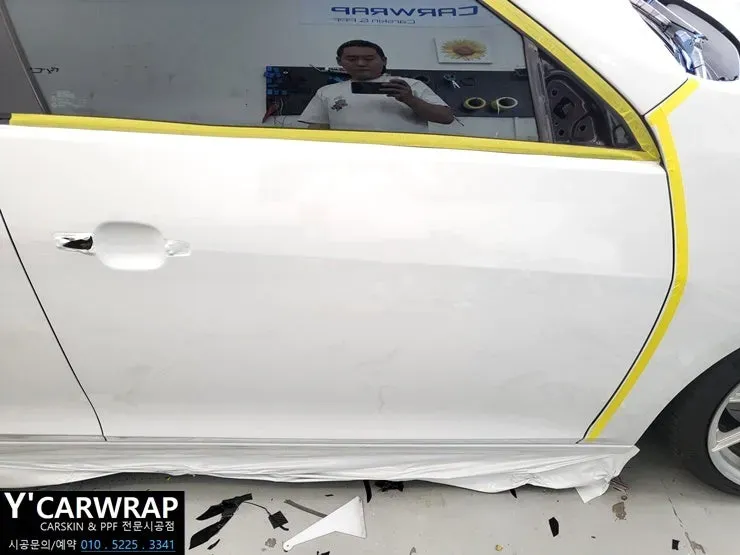 Chevrolet Malibuのカーラッピング事例|費用目安・仕上がり 施工写真 1-3