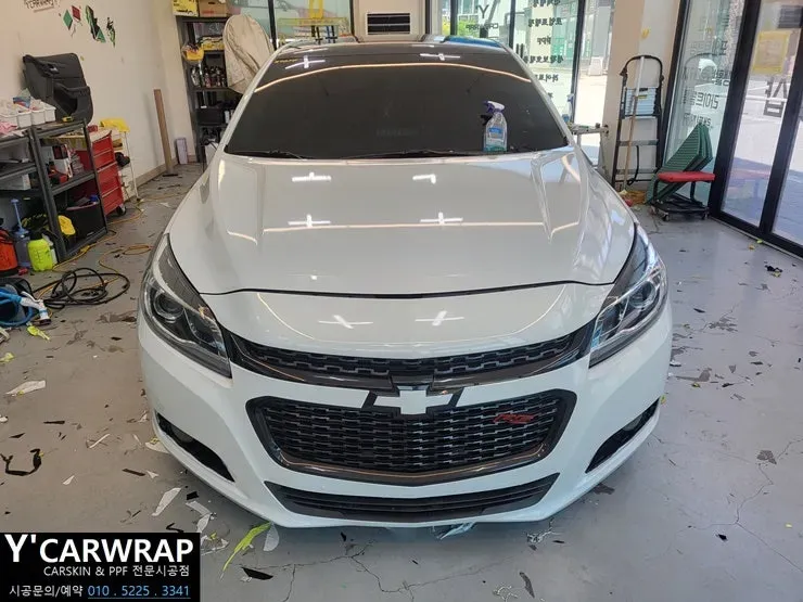 Chevrolet Malibuのカーラッピング事例|費用目安・仕上がり 施工写真 3-3