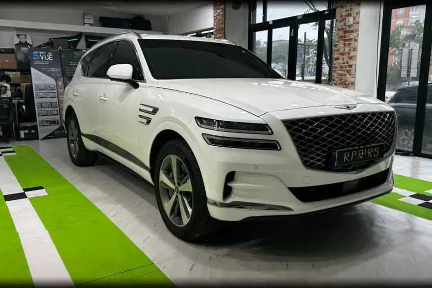Genesis GV80 surround view camera installation result
