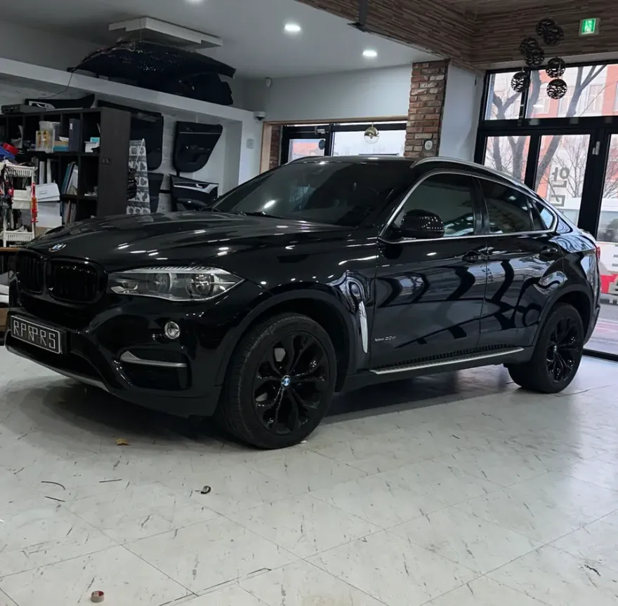 BMW X6 F16 steering wheel installation result