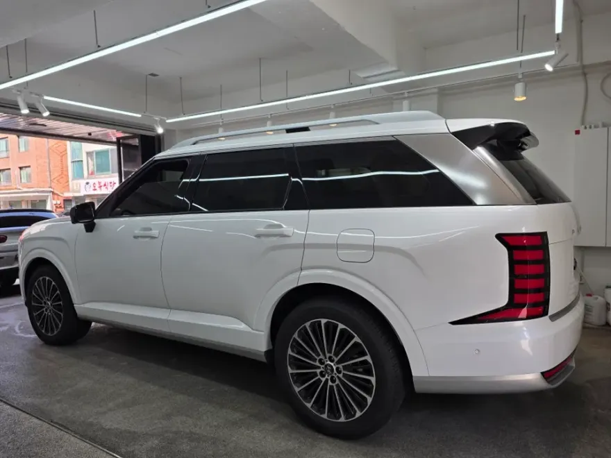 Hyundai Palisadeのカーラッピング事例|費用目安・仕上がり 施工写真 1-2