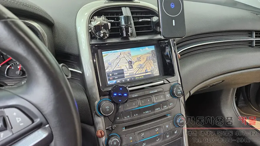 Chevrolet Malibu android head unit installation result