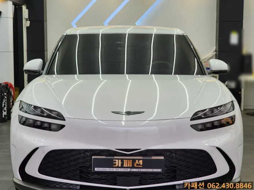 Genesis GV60のカーフィルム施工事例|費用目安・仕上がり 施工写真 2-1