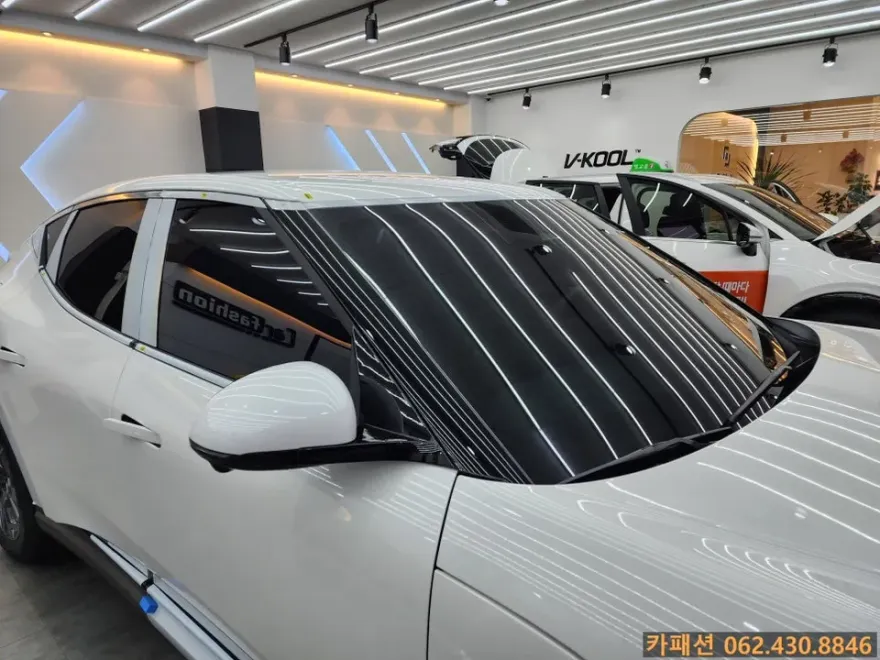 Genesis GV60のカーフィルム施工事例|費用目安・仕上がり 施工写真 2-3