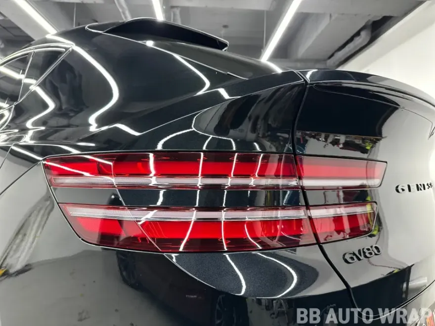 Genesis GV80 Coupe PPF施工事例:費用目安と仕上がり 施工写真 2-2