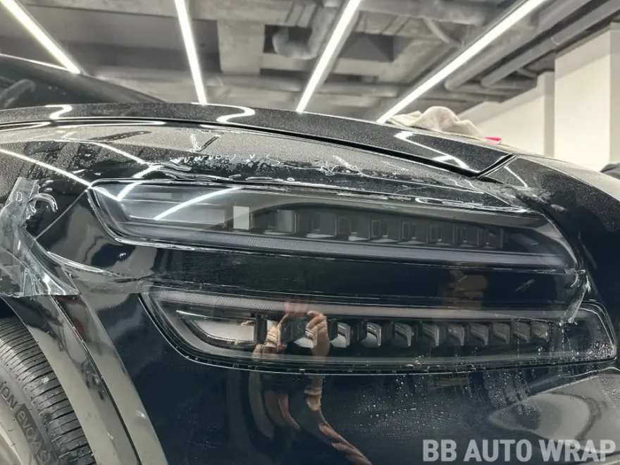 Genesis GV80 Coupe PPF施工事例:費用目安と仕上がり 施工写真 1-3