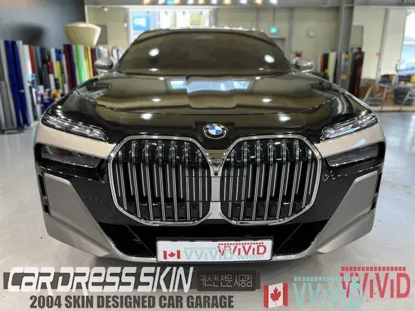 BMW 7 Seriesのカーラッピング事例｜デュオトーン施工 施工写真 3-2