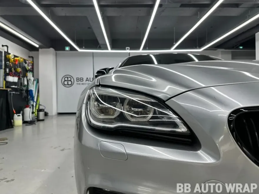 BMW 6 SeriesのPPF施工事例：費用目安と仕上がり 施工写真 3-1