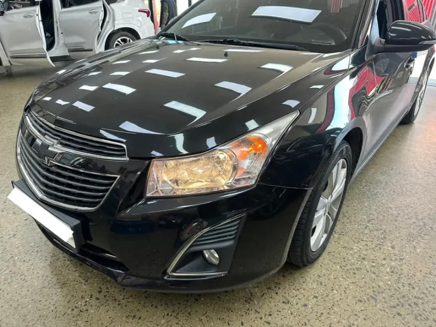Chevrolet Cruze lighting upgrade installation result