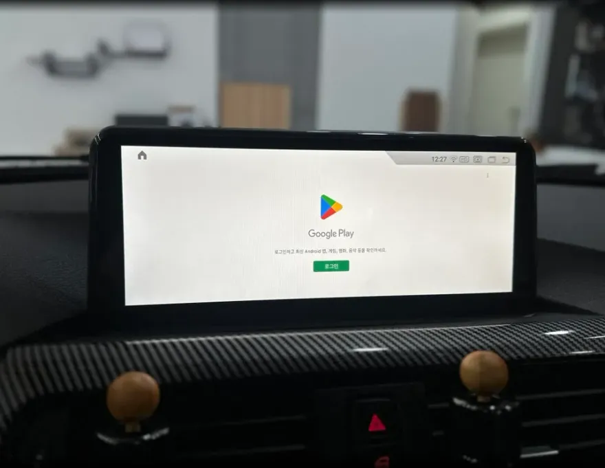 BMW 3 Series F30のAndroid Auto・CarPlay取付事例 施工写真 3-2