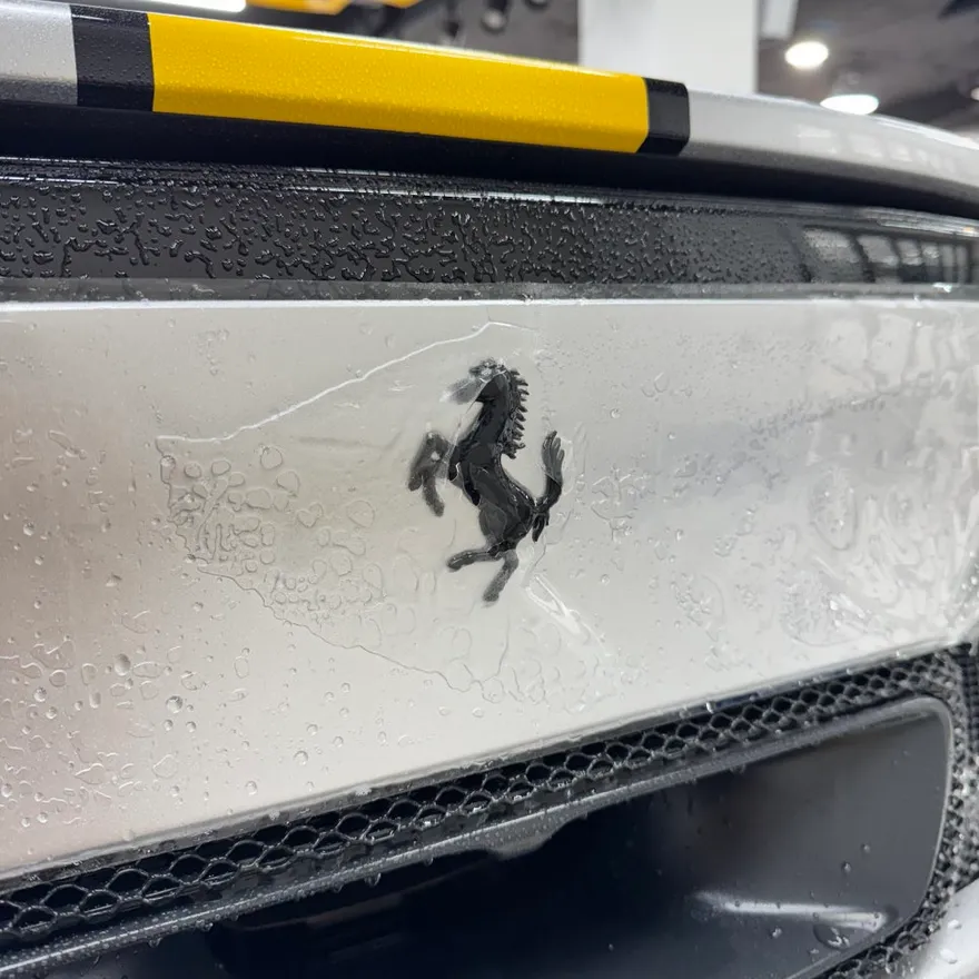 Ferrari 296 GTSのPPF施工事例|XPEL採用 施工写真 3-1