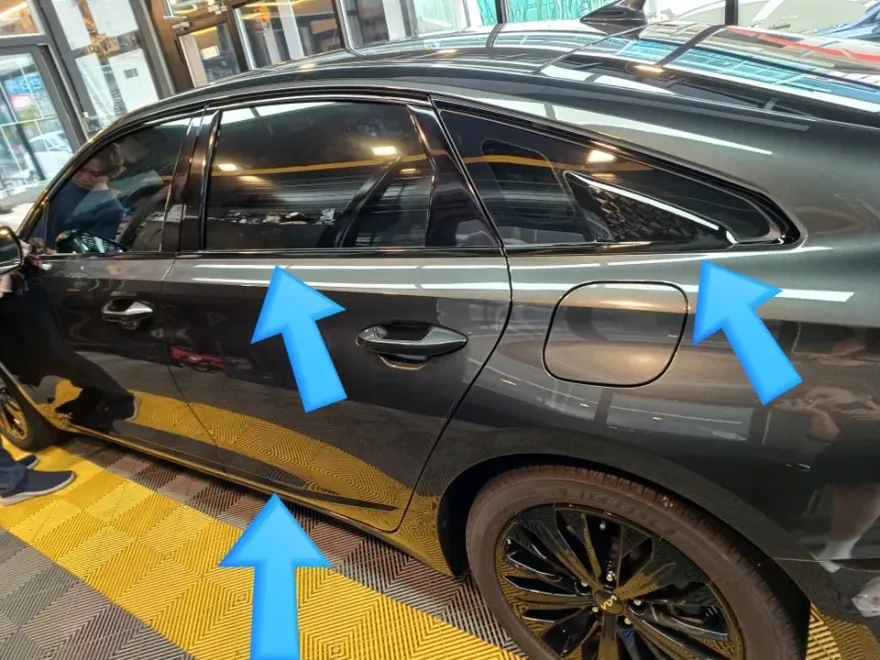 Kia K8のカーラッピング事例|費用目安・仕上がり 施工写真 3-2