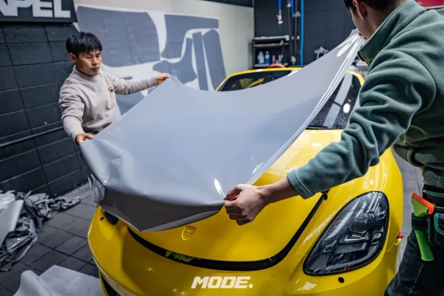 ポルシェ 718 Boxster GTS PPF施工事例｜費用目安・仕上がり 施工写真 3-2