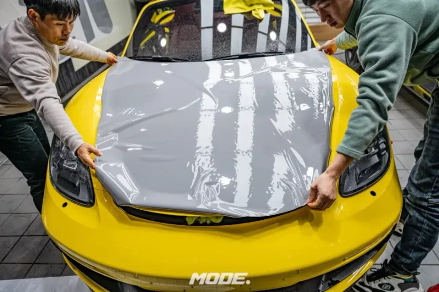 ポルシェ 718 Boxster GTS PPF施工事例｜費用目安・仕上がり 施工写真 1-3