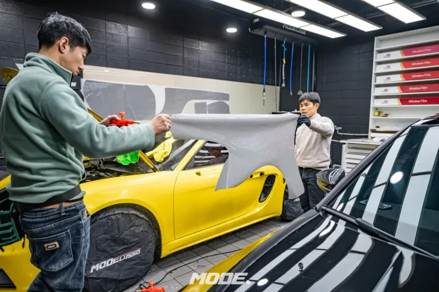 ポルシェ 718 Boxster GTS PPF施工事例｜費用目安・仕上がり 施工写真 3-3
