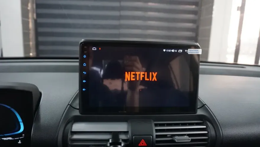 Hyundai CasperのAndroid Auto・CarPlay取付事例 施工写真 4-2