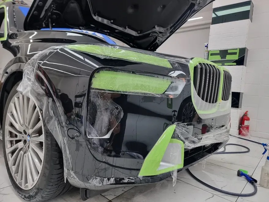 BMW X7 PPF施工事例|費用目安と仕上がり 施工写真 1-3