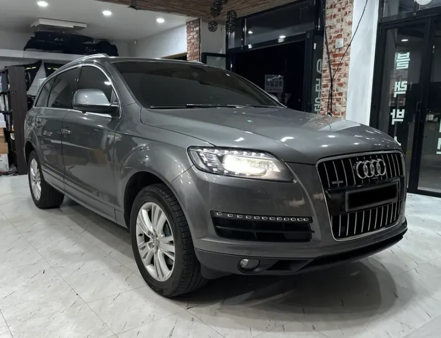 Audi Q7 android head unit installation result