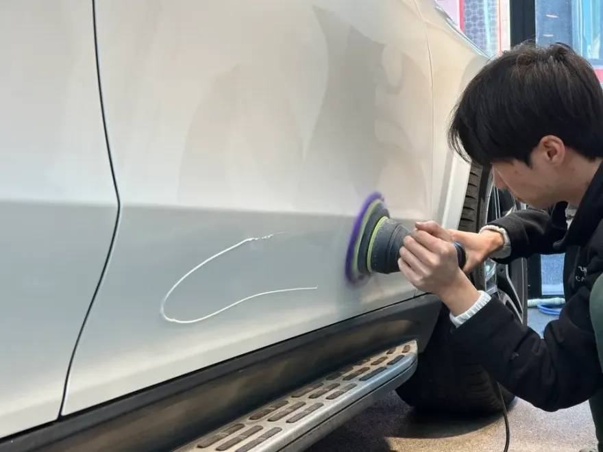 Mercedes-Benz GLSのPPF施工事例|費用目安・仕上がり 施工写真 2-2