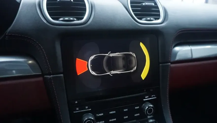 Porsche 718 Boxster surround view camera - Porsche 718 Boxster Surround View Camera Review photo 4