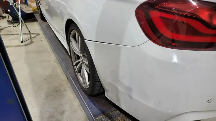 BMW 4 Series F32 body repair - BMW 4 Series F32 Body Repair & Painting Review photo 4
