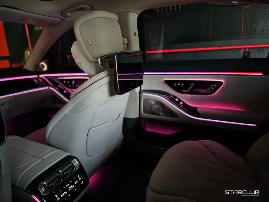 Mercedes-Benz S-Class W223 ambient lighting - Mercedes-Benz S-Class W223 Ambient Lighting Review photo 4