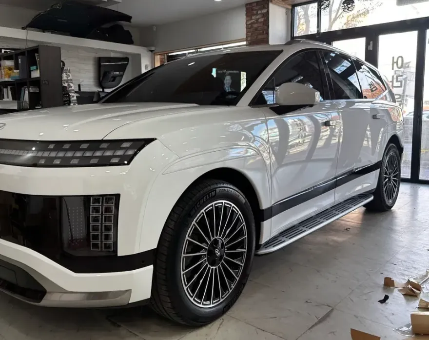 Hyundai IONIQ 9 soundproofing installation result