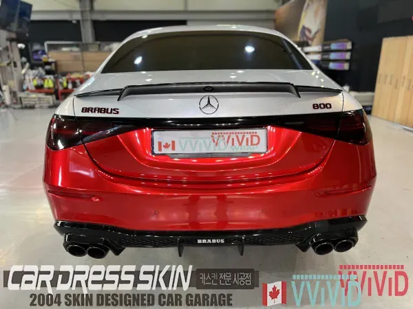 Mercedes-Benz S580 デュオトーンラッピング事例|費用目安・仕上がり 施工写真 3-2
