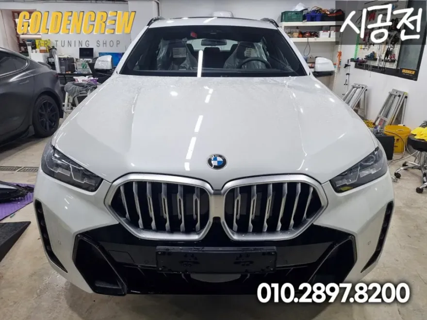 BMW X6のカーフィルム施工事例｜費用目安・仕上がり 施工写真 1-1
