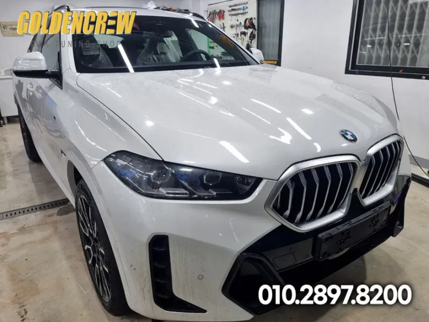 BMW X6のカーフィルム施工事例｜費用目安・仕上がり 施工写真 2-1