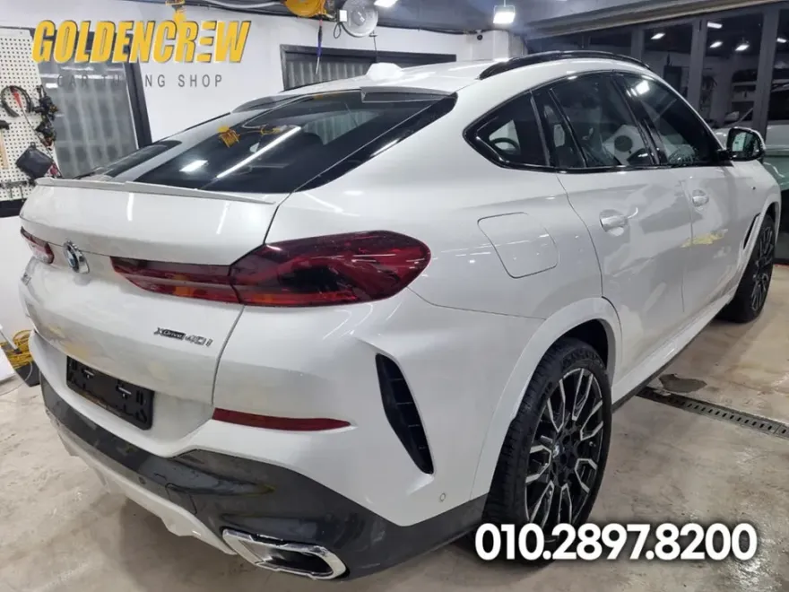 BMW X6のカーフィルム施工事例｜費用目安・仕上がり 施工写真 3-1