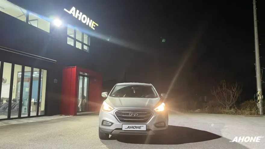 Hyundai Tucson dash cam installation result