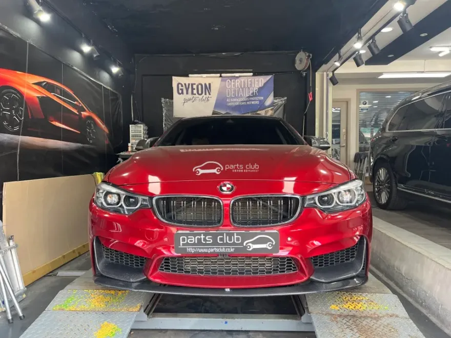 BMW 4 Series body repair installation result