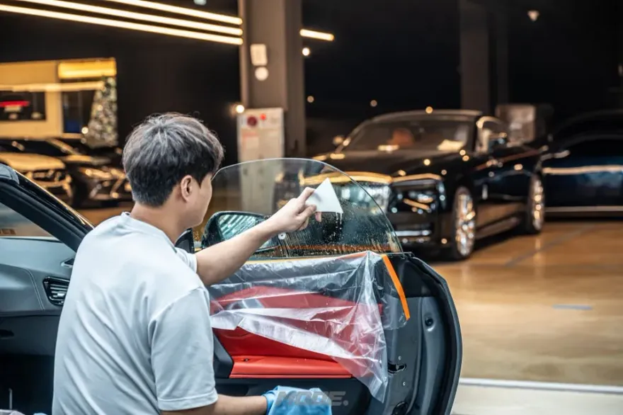 BMW Z4のカーフィルム施工事例｜費用目安・仕上がり 施工写真 2-2