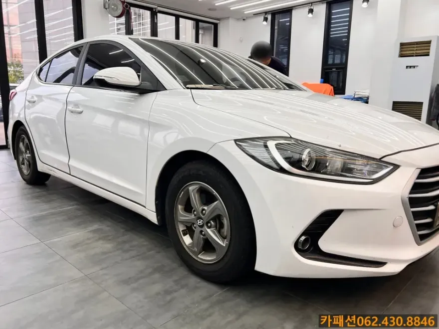 Hyundai Elantra AD oem options installation result