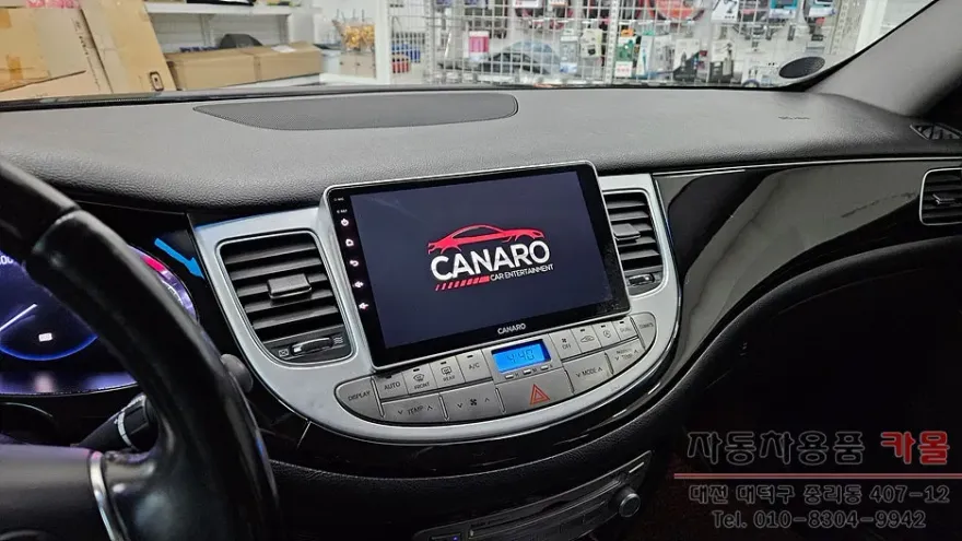 Genesis Genesis BHのAndroid Auto・CarPlay取付事例 施工写真 1-2