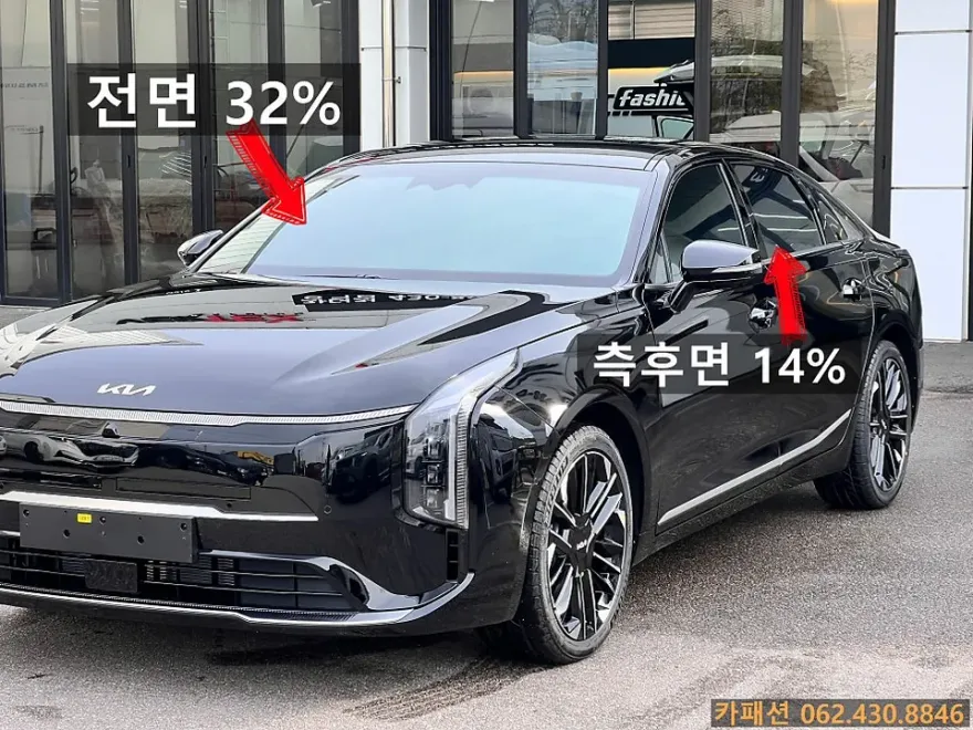Kia K8 window tinting - Kia K8 Window Tinting Review: Cost & Heat Rejection photo 3