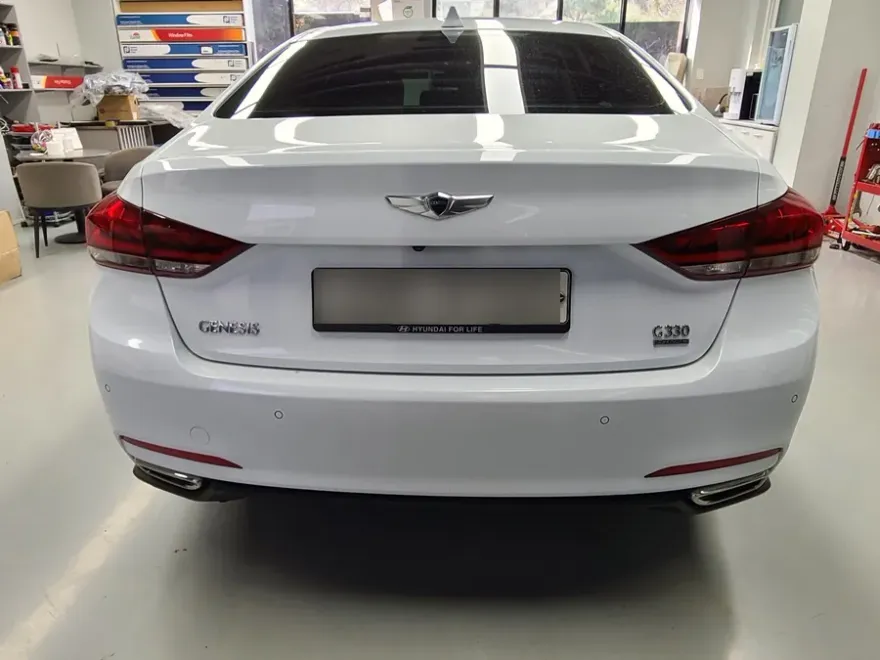 Genesis G80 body kit - Genesis G80 Body Kit Installation Review photo 3