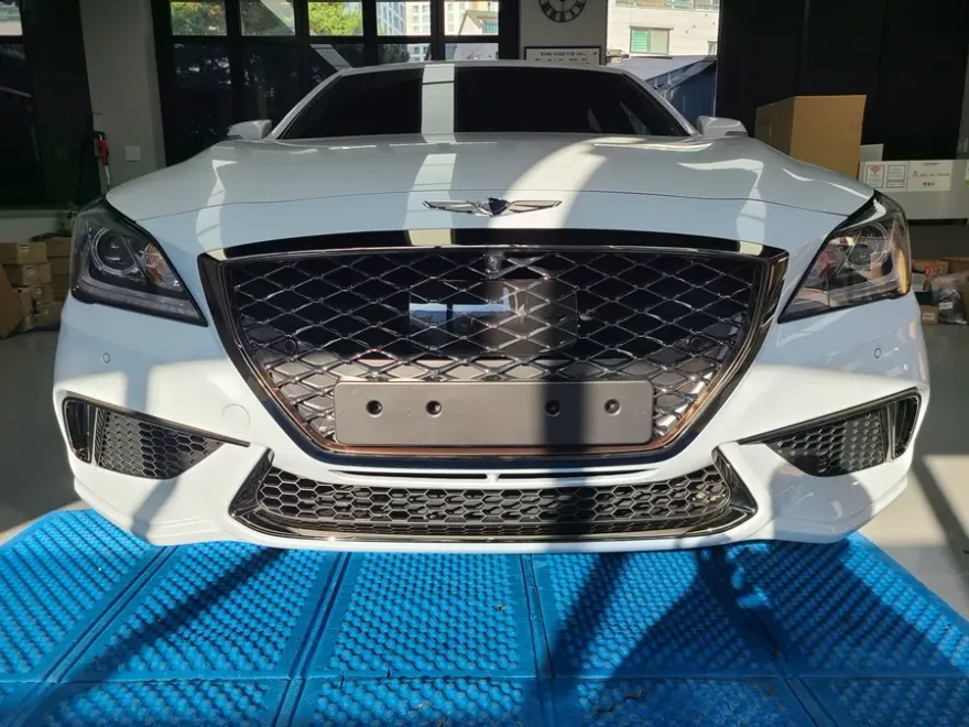 Genesis G80 body kit - Genesis G80 Body Kit Installation Review photo 4