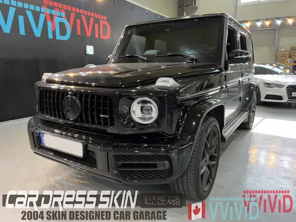 Mercedes-Benz G63 AMGのカーラッピング事例｜費用目安・仕上がり 施工写真 1-1