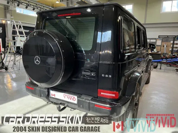 Mercedes-Benz G63 AMGのカーラッピング事例｜費用目安・仕上がり 施工写真 2-1