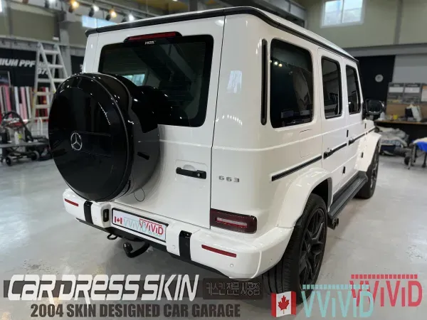 Mercedes-Benz G63 AMGのカーラッピング事例｜費用目安・仕上がり 施工写真 1-2